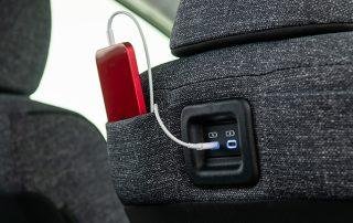 Royal Motor Grandeur Toyota Sienta Back Seat with type c port