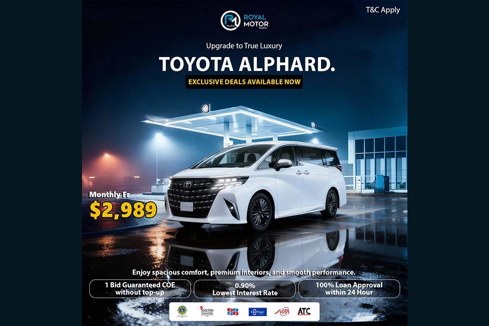 Royal Motor Grandeur,car dealer,car dealership,car dealer singapore,car