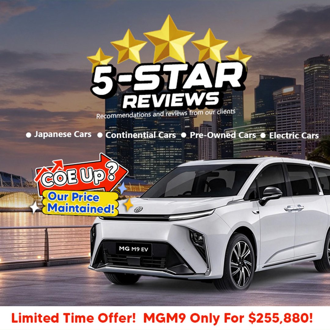 MG M9 EV Promotion
